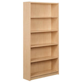 Single Face Starter 4 Adjustable Shelves Bookcase 88207 Z74 - Steven's I.D.SYSTEMS®